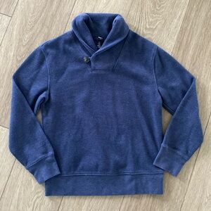Gap boys shawl collar sweater size medium